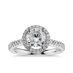 Genuine 925 Sterling Silver Engagement Ring